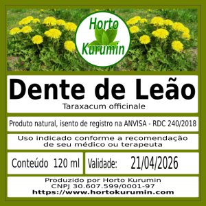 Tintura de Dente de Leão
