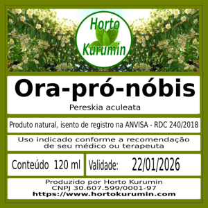 Tintura de Ora-pro-nóbis