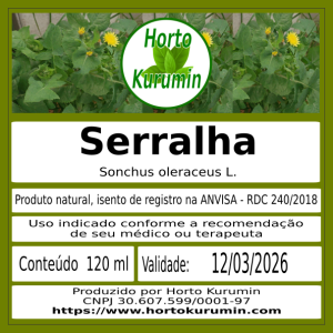 Tintura de Serralha
