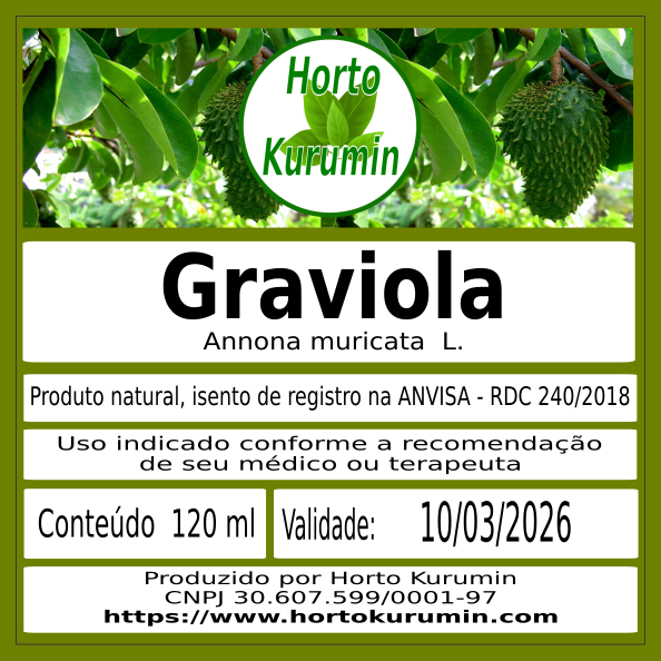 Tintura de Graviola