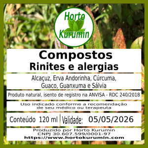 Compostos - Rinite e Alergias