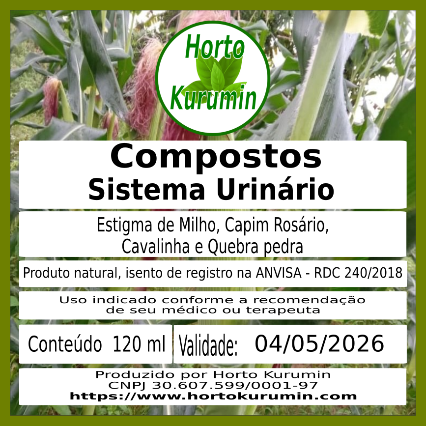 Compostos - Sistema Urinário
