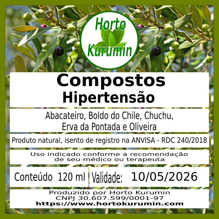 Compostos - Hipertensão