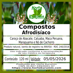 Compostos - Afrodisíaco