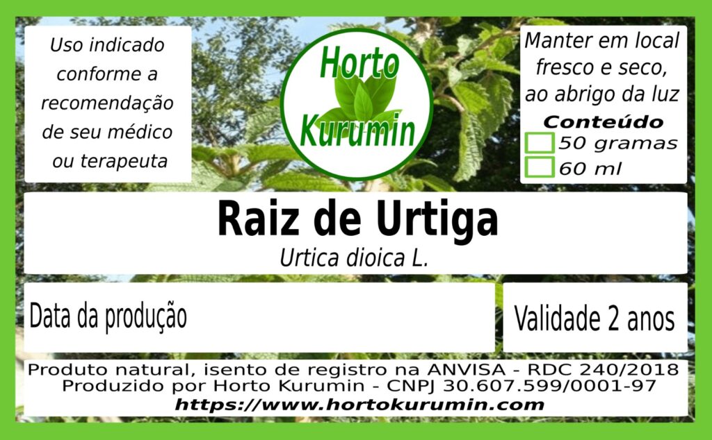 Tintura de Raiz de Urtiga