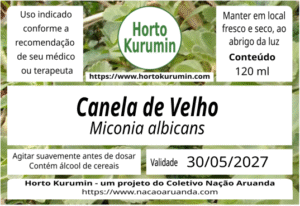 Tintura de Canela de Velho
